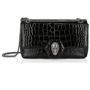 New phlip plein bag, black colour